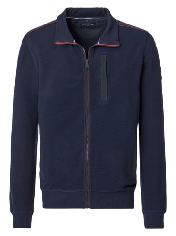 CASAMODA Sweatjacke in Dunkelblau