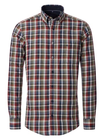 CASAMODA Blouse rood/blauw/groen