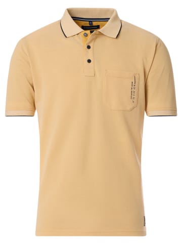 CASAMODA Poloshirt in Gelb