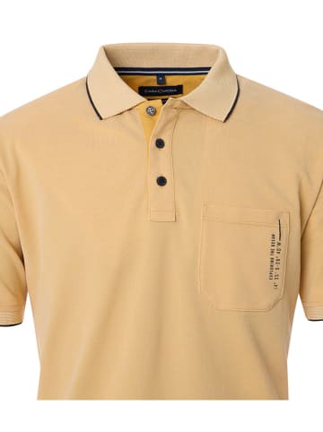 CASAMODA Poloshirt in Gelb