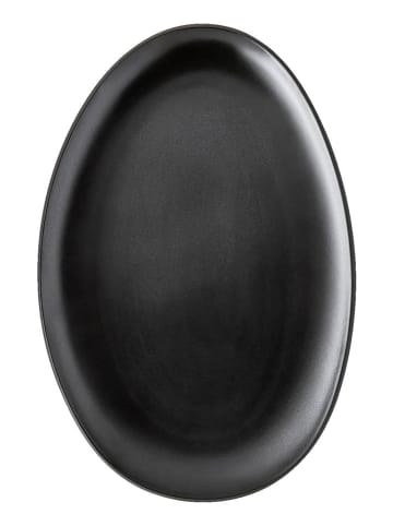 Rosenthal Servierplatte "Junto" in Schwarz - (B)33 x (H)22 cm