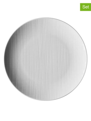 Rosenthal 2er-Set: Frühstücksteller "Mesh" in Weiß - Ø 21 cm
