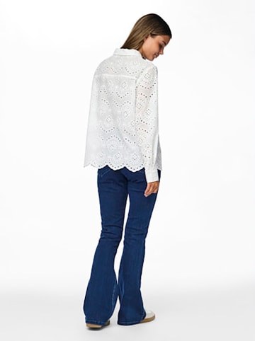 Pieces Bluse "Vilde" in Weiß