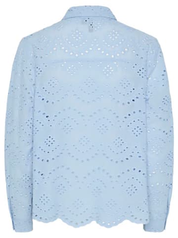 Pieces Bluse "Vilde" in Hellblau