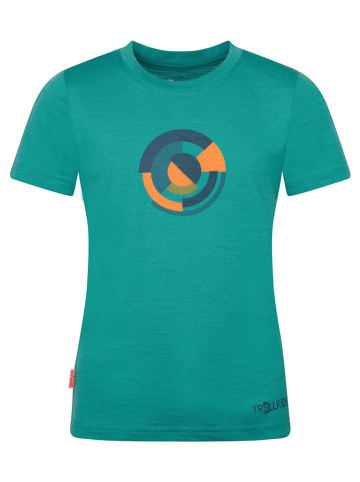 Trollkids Functioneel shirt "Sandefjord" turquoise
