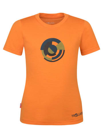 Trollkids Shirt "Sandefjord T XT" in Orange