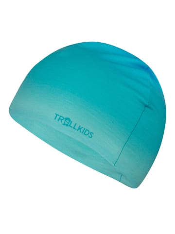 Trollkids Beanie in Hellblau