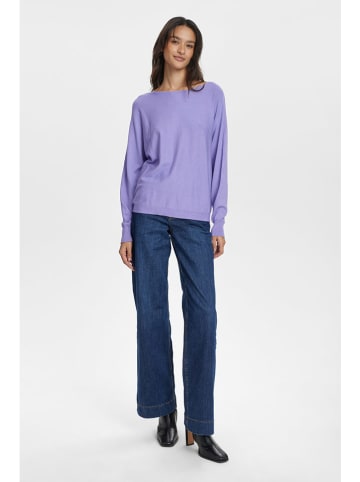 NÜMPH Sweter w kolorze fioletowym