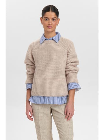 NÜMPH Pullover in Beige