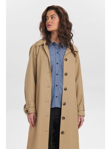 NÜMPH Trenchcoat in Hellbraun