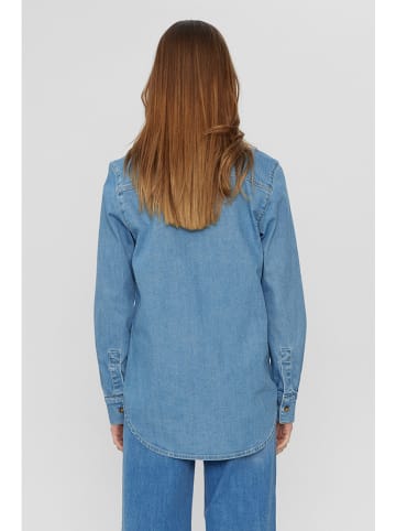 NÜMPH Jeans-Hemd in Hellblau