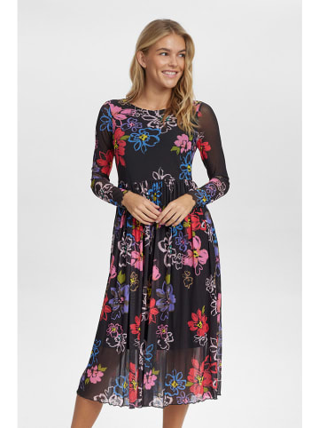NÜMPH Kleid in Schwarz/ Bunt