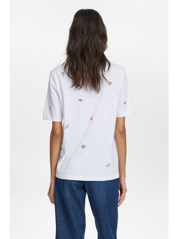 NÜMPH Shirt wit/meerkleurig