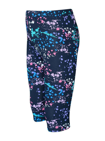 lovetti Capri-Leggings in Dunkelblau/ Bunt