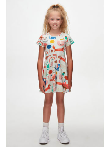 lovetti Kleid in Grau/ Bunt