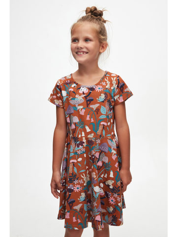 lovetti Jurk lichtbruin/meerkleurig