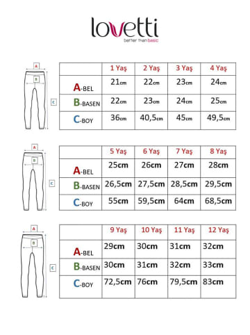 lovetti Legginsy ze wzorem
