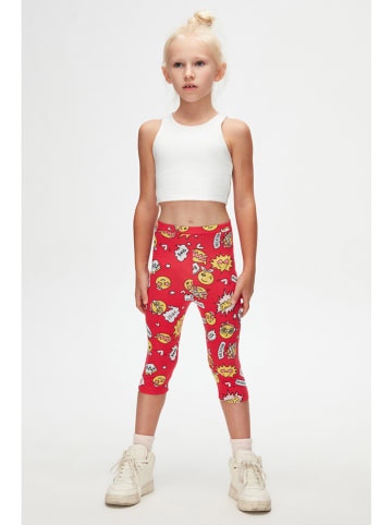 lovetti Caprilegging rood/meerkleurig