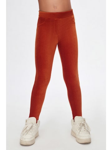lovetti Legginsy w kolorze pomarańczowym
