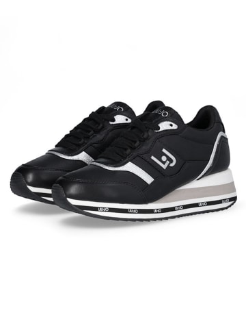 Liu Jo Sneakersy w kolorze srebrno-czarnym