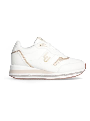 Liu Jo Sneakers wit/goudkleurig
