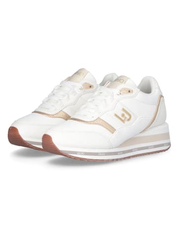 Liu Jo Sneakers wit/goudkleurig