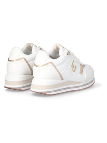 Liu Jo Sneakers wit/goudkleurig
