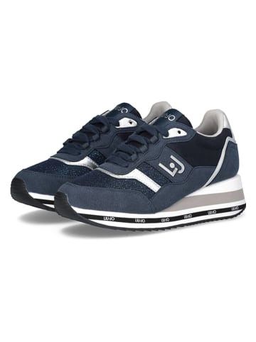 Liu Jo Sneakers in Blau/ Silber