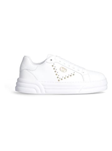 Liu Jo Leder-Sneakers in Weiß