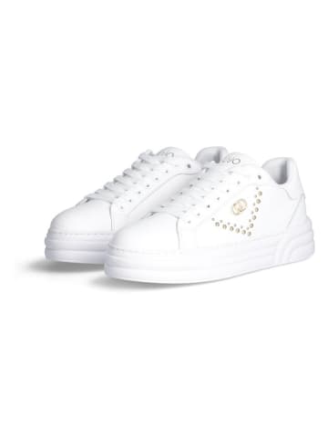 Liu Jo Leder-Sneakers in Weiß