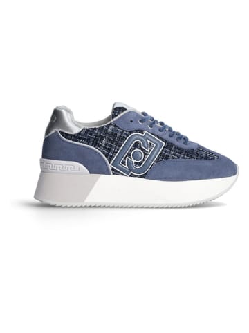 Liu Jo Sneakersy w kolorze srebrno-niebieskim