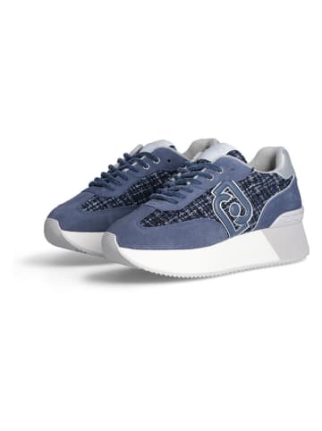 Liu Jo Sneakersy w kolorze srebrno-niebieskim