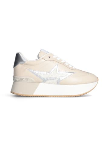 Liu Jo Sneakers in Beige/ Silber