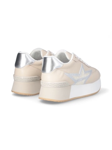 Liu Jo Sneakers in Beige/ Silber