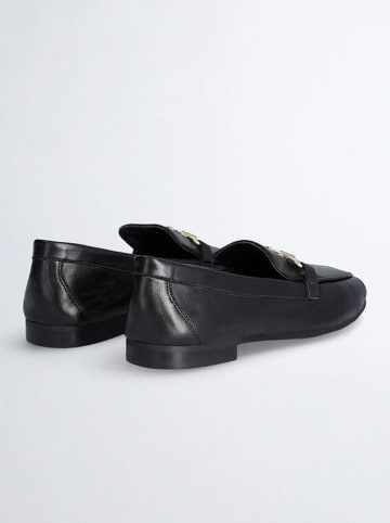 Liu Jo Leren mocassins zwart