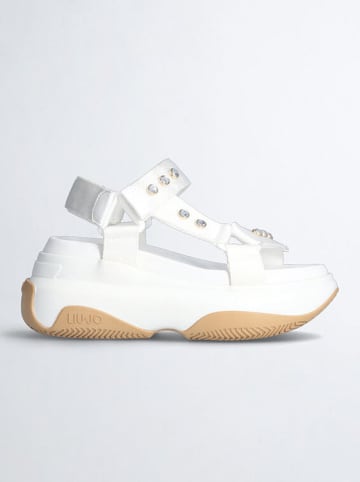 Liu Jo Sleehaksandalen wit