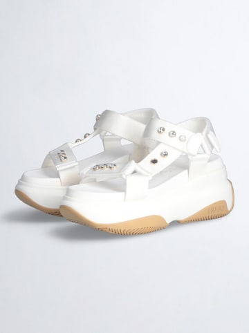 Liu Jo Sleehaksandalen wit