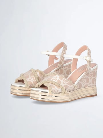 Liu Jo Keilsandaletten in Beige