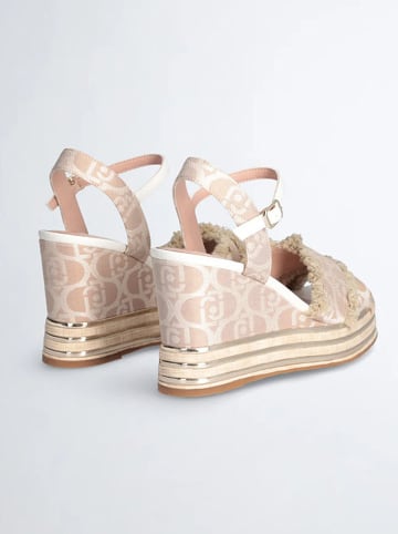 Liu Jo Keilsandaletten in Beige