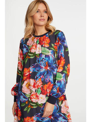 Rich & Royal Jurk blauw/rood