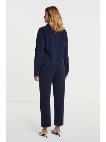 Rich & Royal Sweatjacke in Dunkelblau