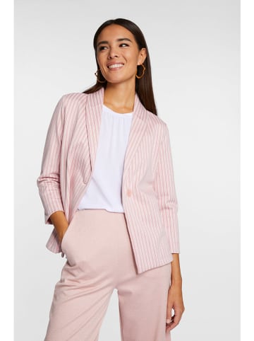 Rich & Royal Blazer in Rosa/ Weiß