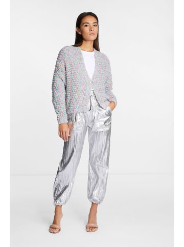 Rich & Royal Broek zilverkleurig