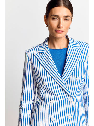 Rich & Royal Blazer blauw/wit