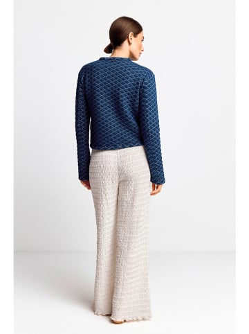 Rich & Royal Bluza w kolorze granatowym