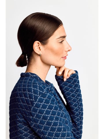 Rich & Royal Sweatjacke in Dunkelblau