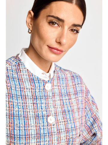 Rich & Royal Sweatvest blauw/oranje