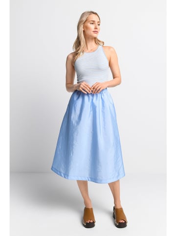 Rich & Royal Top lichtblauw/wit