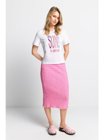Rich & Royal Shirt in Weiß/ Pink