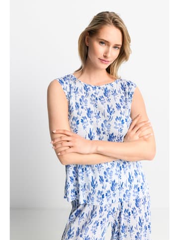 Rich & Royal Shirt in Weiß/ Blau